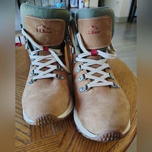 L.L. Bean Tan Hiking Boots